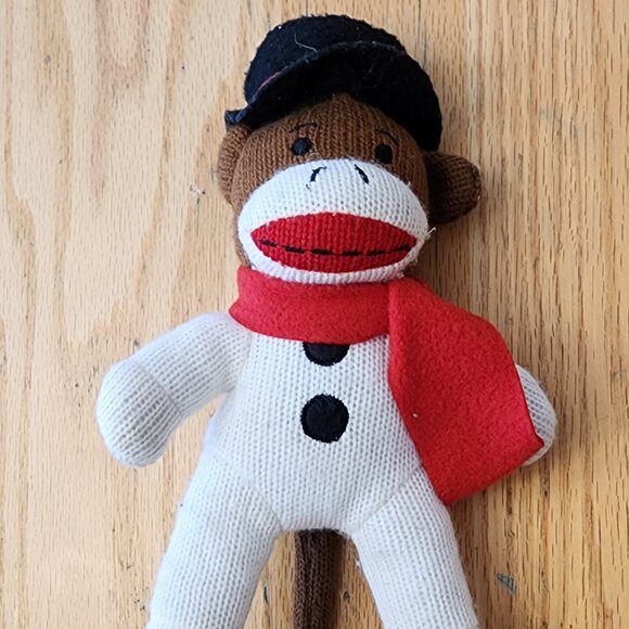 DanDee Sock Monkey Stuffed Animal Toy - Picture 9 of 16